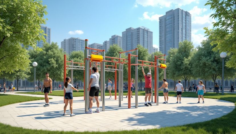 Top 5 cage street workout pour vos entraînements extérieurs